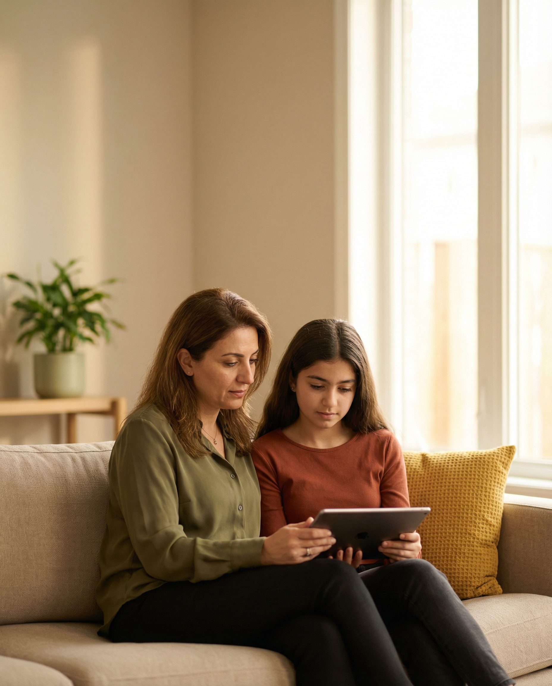 Mother explains Common Causes of Irregular Periods in Teens for her daughter